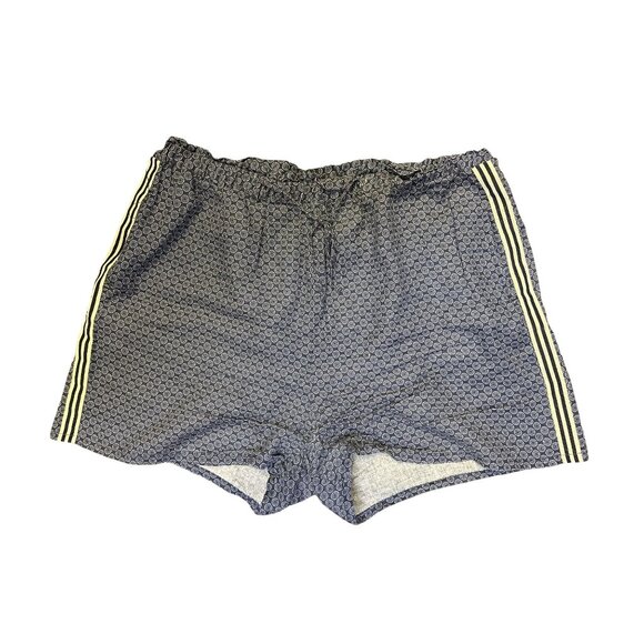 JW Los Angeles Linen Blue Geometric Pattern Shorts Size XL - Picture 1 of 6